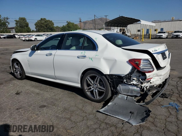 2017 Mercedes-Benz E 300 Luxury z VIN WDDZF4JB9HA139844, wystawiony jako Copart lot #57626695 z przebiegiem 27 377 mil mil oraz Szkoda całkowita • Salvage title. Historia ofert i sprzedaży dostępna na DreamBid. Obrazek 2.