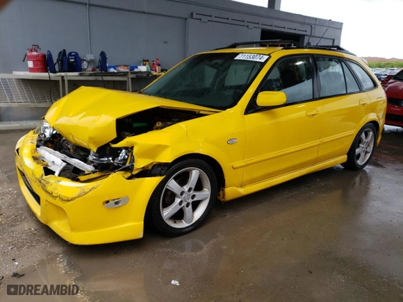 2003 Mazda Protege5 with VIN JM1BJ245831127357, listed as a Copart auction lot 71153074 with NaN miles and Non Repairable. Bid and sale history available at carsss.com. Image 1.