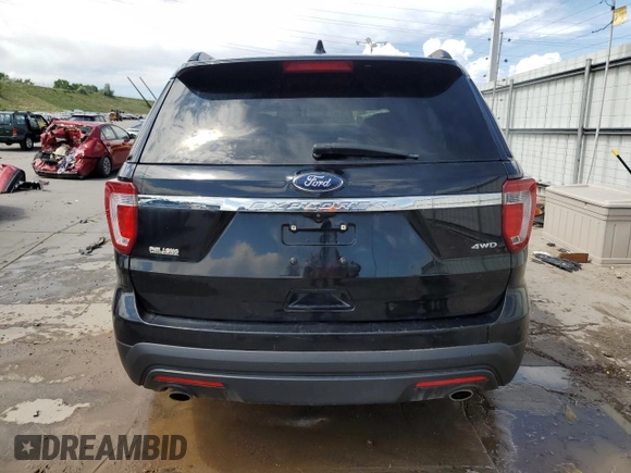 2017 Ford Explorer with VIN 1FM5K8B80HGC61676, listed as a Copart auction lot 59983645 with 130,899 mi miles and Salvage title. Bid and sale history available at DreamBid. Image 6.