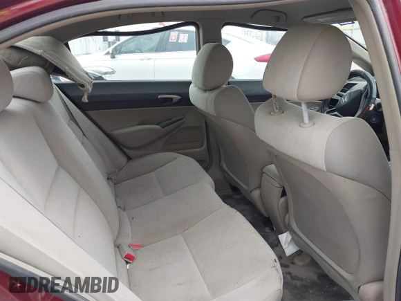 2009 Honda Civic LX z VIN 19XFA165X9E037500, wystawiony jako IAAI lot #42288150 z przebiegiem 158 957 mil mil oraz . Historia ofert i sprzedaży dostępna na DreamBid. Obrazek 8.
