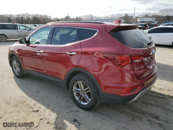 2017 Hyundai Santa Fe Sport 2.4L with VIN 5XYZUDLB9HG394054, listed as a Copart auction lot 45573785 with NaN miles and Salvage Title. Bid and sale history available at carsss.com. Image 4.