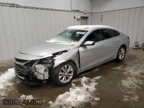 2020 Chevrolet Malibu LT with VIN 1G1ZD5ST1LF123428, listed as a Copart auction lot 44459655 with 83,336 mi miles and Salvage Title. Bid and sale history available at DreamBid. Image 1.