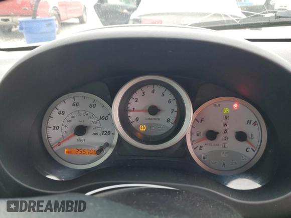 2005 Toyota RAV4 with VIN JTEGD20V850085361, listed as a Copart auction lot 53002885 with 295,759 mi miles and Salvage Title. Bid and sale history available at DreamBid. Image 9.