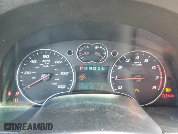 2009 Chevrolet Equinox LT w/2LT with VIN 2CNDL53F796233718, listed as a Copart auction lot 42709885 with 160,802 mi miles and Clean Title. Bid and sale history available at carsss.com. Image 9.