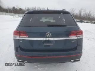 2021 Volkswagen Atlas SE z VIN 1V2LP2CA2MC559089, wystawiony jako Copart lot #43251325 z przebiegiem 60 630 mil mil oraz Szkody całkowita. Historia ofert i sprzedaży dostępna na DreamBid. Obrazek 6.