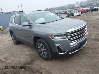 2021 GMC Acadia SLE with VIN 1GKKNRLS7MZ108794, listed as a IAAI auction lot 41873055 with 48,374 mi miles. Bid and sale history available at carsss.com. Image 1.