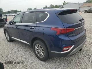2020 Hyundai Santa Fe SE with VIN 5NMS2CAD9LH181030, listed as a Copart auction lot 63650585 with 83,662 mi miles and Salvage title. Bid and sale history available at DreamBid. Image 2.