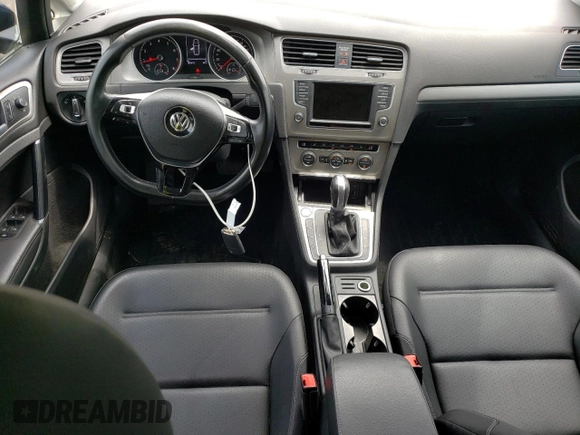 2017 Volkswagen Golf S with VIN 3VW017AU9HM542386, listed as a Copart auction lot 59942175 with 185,613 mi miles and Salvage title. Bid and sale history available at DreamBid. Image 8.