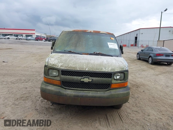 2007 Chevrolet Express Cargo with VIN 1GCGG25V271201283, listed as a IAAI auction lot 42094513 with Not Provided miles and . Bid and sale history available at DreamBid. Image 6.