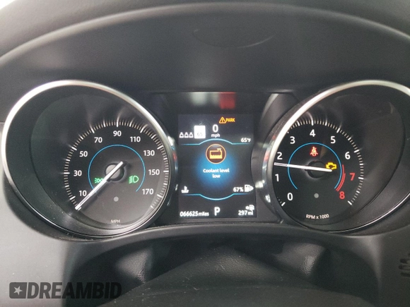 2020 Jaguar F-Pace 30t Prestige with VIN SADCK2GX0LA634806, listed as a Copart auction lot 80572664 with 66,625 mi miles and Salvage Title. Bid and sale history available at DreamBid. Image 9.