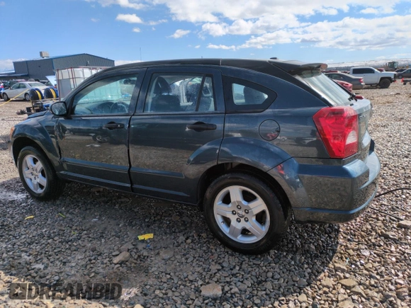 2008 Dodge Caliber SXT with VIN 1B3HB48B58D582130, listed as a Copart auction lot 49707155 with 155,347 mi miles and Salvage Title. Bid and sale history available at DreamBid. Image 2.