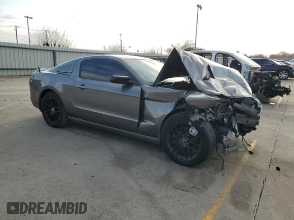 2014 Ford Mustang V6 with VIN 1ZVBP8AM2E5293783, listed as a Copart auction lot 84745474 with Not Provided miles and Salvage Title. Bid and sale history available at carsss.com. Image 4.