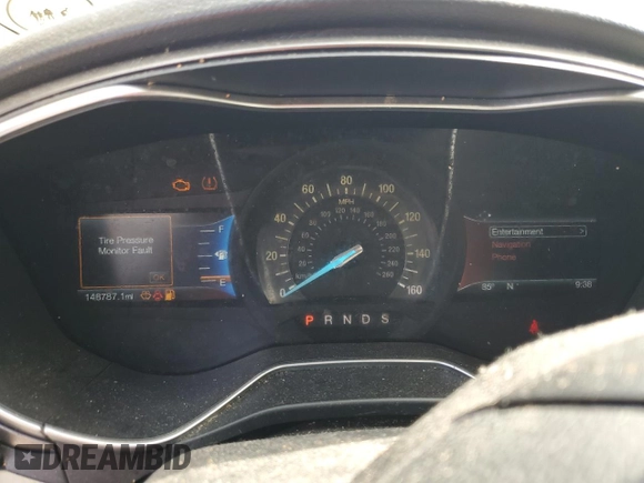2017 Ford Fusion SE with VIN 3FA6P0H94HR174843, listed as a Copart auction lot 49985415 with 148,787 mi miles and Clean Title. Bid and sale history available at carsss.com. Image 9.