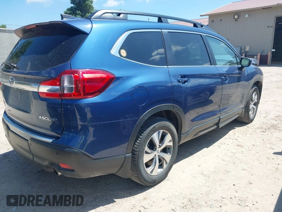 2021 Subaru Ascent Premium with VIN 4S4WMAFD6M3428461, listed as a IAAI auction lot 42450785 with 55,120 mi miles and . Bid and sale history available at DreamBid. Image 4.