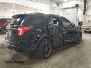 2018 Ford Explorer XLT z VIN 1FM5K8D85JGB49698, wystawiony jako Copart lot #59345915 z przebiegiem Nie podano mil oraz Szkoda całkowita • Salvage title. Historia ofert i sprzedaży dostępna na DreamBid. Obrazek 3.