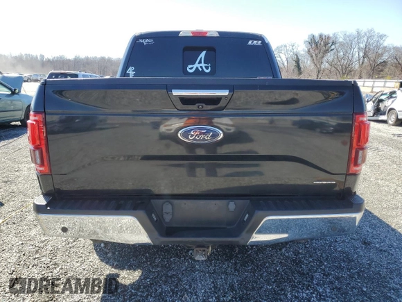 2015 Ford F-150 XLT with VIN 1FTEW1EF1FFC45760, listed as a Copart auction lot 46503515 with 0 mi miles and Non Repairable. Bid and sale history available at carsss.com. Image 6.