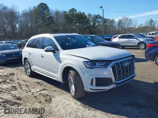 2023 Audi Q7 Premium Plus with VIN WA1LXBF71PD006251, listed as a IAAI auction lot 41423717 with 19,717 mi miles. Bid and sale history available at carsss.com. Image 1.