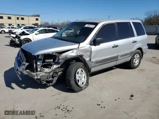 2004 Honda Pilot LX with VIN 2HKYF18124H548899, listed as a Copart auction lot 47863145 with 238,683 mi miles and Salvage Title. Bid and sale history available at carsss.com. Image 1.