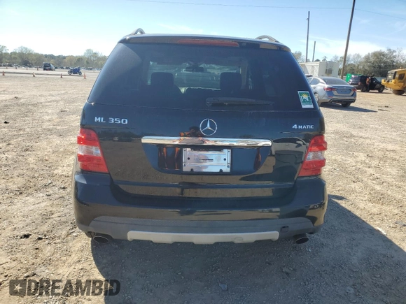 2007 Mercedes-Benz M 350 with VIN 4JGBB86E27A210197, listed as a Copart auction lot 49185425 with 131,678 mi miles and Salvage Title. Bid and sale history available at DreamBid. Image 6.