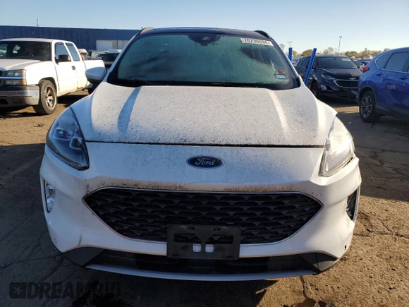 2020 Ford Escape Titanium Hybrid with VIN 1FMCU0DZ5LUA54462, listed as a Copart auction lot 76230694 with 32,698 mi miles and Salvage title. Bid and sale history available at DreamBid. Image 5.