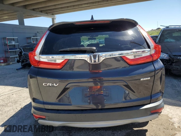 2017 Honda CR-V EX with VIN 7FARW1H57HE022851, listed as a Copart auction lot 49784755 with 108,953 mi miles and Salvage Title. Bid and sale history available at carsss.com. Image 6.