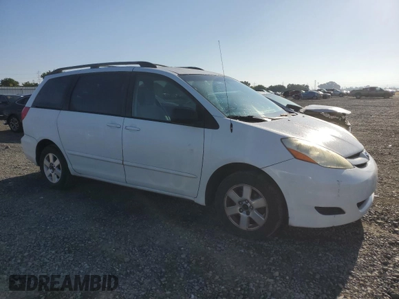 2006 Toyota Sienna CE with VIN 5TDZA23C86S465346, listed as a Copart auction lot 54627435 with 243,643 mi miles and Clean Title. Bid and sale history available at carsss.com. Image 4.