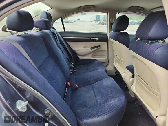 2007 Honda Civic with VIN JHMFA36277S001807, listed as a Copart auction lot 63754725 with 278,095 mi miles and Clean title. Bid and sale history available at DreamBid. Image 10.