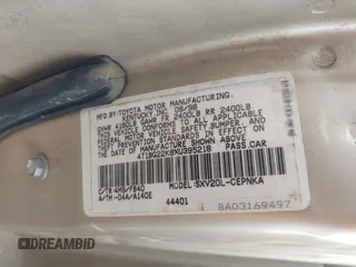 1999 Toyota Camry LE с VIN 4T1BG22K8XU395218, выставлен на аукционе IAAI как лот 42044784 с пробегом 301 664 миль миль и . История ставок и продаж доступна на DreamBid. Изображение 9.