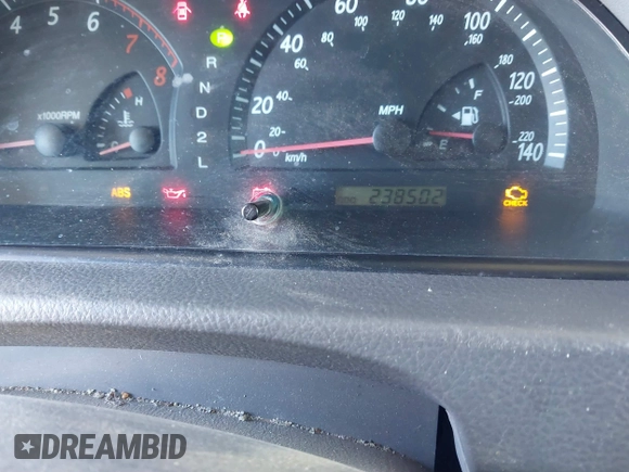 2003 Toyota Camry LE with VIN JTDBE32K730176610, listed as a IAAI auction lot 41627010 with 238,502 mi miles and . Bid and sale history available at DreamBid. Image 7.