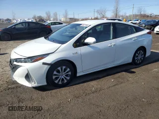 2020 Toyota Prius Prime LE with VIN JTDKARFP3L3125267, listed as a Copart auction lot 50621395 with 88,796 mi miles and Salvage Title. Bid and sale history available at carsss.com. Image 1.