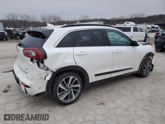 2017 Kia Niro Touring Launch Edition with VIN KNDCC3LC6H5062514, listed as a Copart auction lot 85264154 with 183,183 mi miles and Salvage Title. Bid and sale history available at carsss.com. Image 3.
