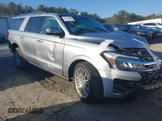 2024 Ford Expedition Max Limited with VIN 1FMJK2A89REA38160, listed as a IAAI auction lot 41769186 with 29,783 mi miles and . Bid and sale history available at DreamBid. Image 1.