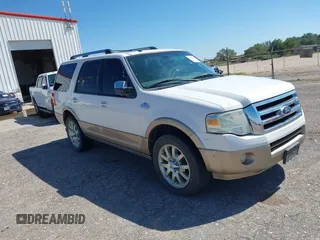 2013 Ford Expedition XLT with VIN 1FMJU1H50DEF69806, listed as a IAAI auction lot 42398431 with 215,874 mi miles and . Bid and sale history available at DreamBid. Image 1.
