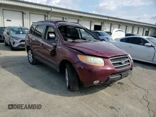 2009 Hyundai Santa Fe Limited with VIN 5NMSH13E09H295628, listed as a Copart auction lot 55196965 with 207,483 mi miles and Salvage title. Bid and sale history available at DreamBid. Image 15.