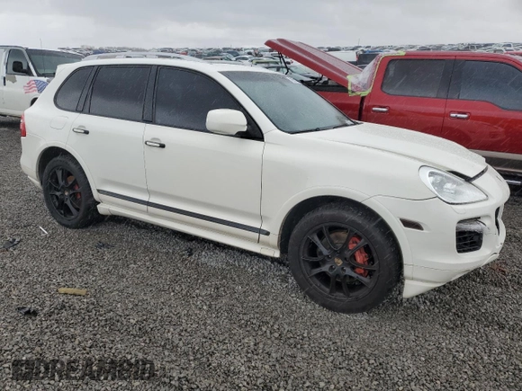 2008 Porsche Cayenne GTS with VIN WP1AD29P08LA73303, listed as a Copart auction lot 79801794 with 159,003 mi miles and Salvage title. Bid and sale history available at DreamBid. Image 4.