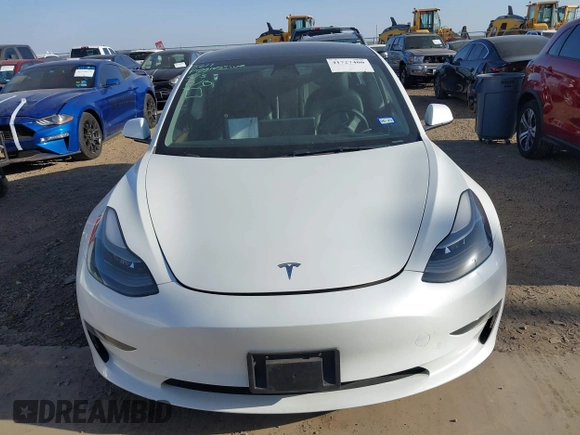 2023 Tesla Model 3 with VIN 5YJ3E1EAXPF436212, listed as a IAAI auction lot 41727400 with 81,011 mi miles and . Bid and sale history available at carsss.com. Image 12.