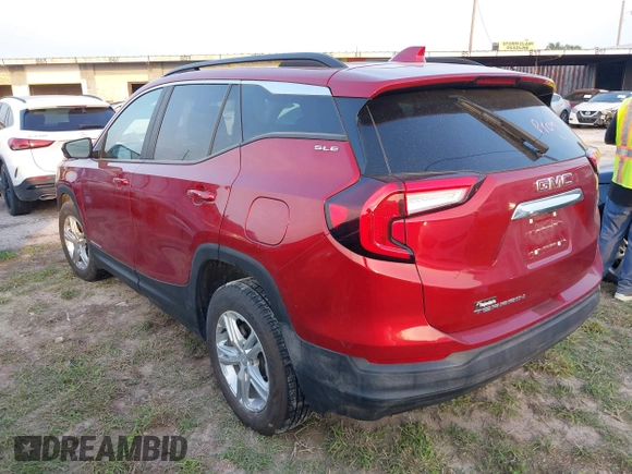 2022 GMC Terrain SLE z VIN 3GKALMEV9NL192735, wystawiony jako IAAI lot #41929320 z przebiegiem Nie podano mil oraz . Historia ofert i sprzedaży dostępna na DreamBid. Obrazek 3.