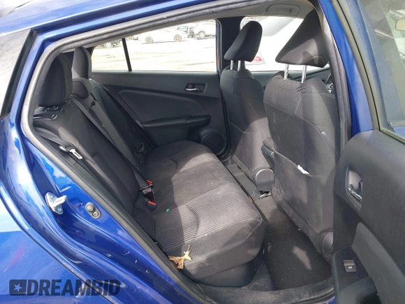 2018 Toyota Prius Two with VIN JTDKARFU3J3547008, listed as a IAAI auction lot 41804861 with 125,946 mi miles. Bid and sale history available at carsss.com. Image 8.