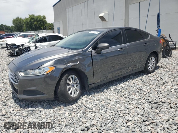 2016 Ford Fusion S z VIN 3FA6P0G73GR284619, wystawiony jako Copart lot #59721495 z przebiegiem 125 947 mil mil oraz Szkoda całkowita • Salvage title. Historia ofert i sprzedaży dostępna na DreamBid. Obrazek 1.