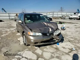 2004 Honda Odyssey EX-L with VIN 5FNRL189X4B000098, listed as a Copart auction lot 44367915 with 222,786 mi miles and Salvage Title. Bid and sale history available at DreamBid. Image 11.