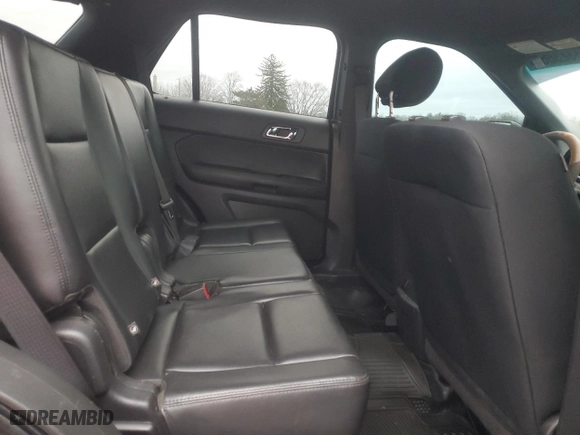2014 Ford Police Interceptor Utility with VIN 1FM5K8ATXEGC37743, listed as a Copart auction lot 83323864 with 120,000 mi miles and Salvage Title. Bid and sale history available at carsss.com. Image 10.