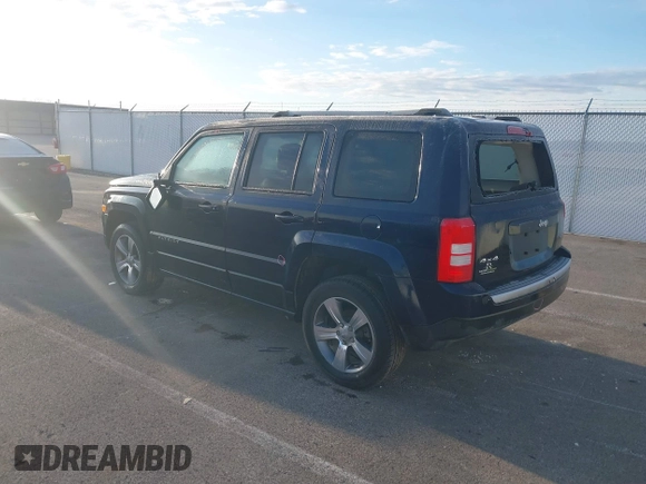 2017 Jeep Patriot High Altitude with VIN 1C4NJRFB5HD155213, listed as a IAAI auction lot 41887573 with 76,959 mi miles and . Bid and sale history available at DreamBid. Image 3.