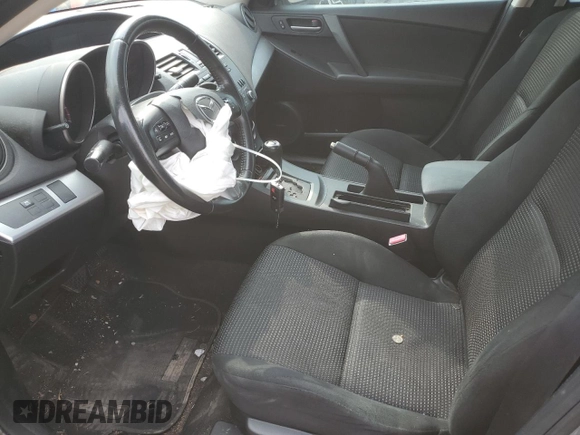 2012 Mazda 3 i Touring with VIN JM1BL1V74C1700744, listed as a Copart auction lot 47706935 with 164,797 mi miles and Salvage Title. Bid and sale history available at DreamBid. Image 7.