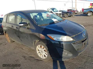 2013 Mazda Mazda5 Sport with VIN JM1CW2BL0D0155149, listed as a IAAI auction lot 41458549 with 164,073 mi miles. Bid and sale history available at carsss.com. Image 1.