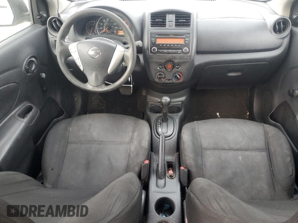 2015 Nissan Versa SV with VIN 3N1CN7AP2FL889434, listed as a Copart auction lot 42488385 with 225,950 mi miles and Salvage Title. Bid and sale history available at carsss.com. Image 8.