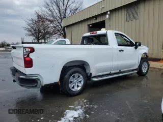 2024 Chevrolet Silverado 1500 Work Truck with VIN 3GCNAAED0RG307214, listed as a Copart auction lot 50008655 with 10,253 mi miles and Clean Title. Bid and sale history available at carsss.com. Image 3.