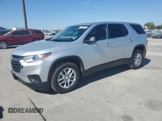 2021 Chevrolet Traverse LS with VIN 1GNERFKW8MJ193604, listed as a Copart auction lot 77136114 with 61,366 mi miles and Salvage Title. Bid and sale history available at carsss.com. Image 1.