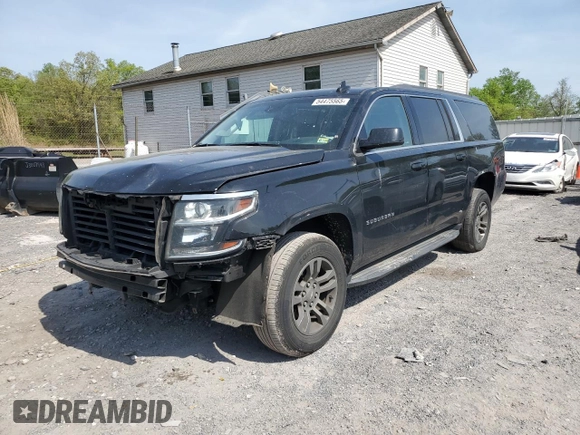 2019 Chevrolet Suburban LT with VIN 1GNSCHKC2KR167309, listed as a Copart auction lot 54475565 with 140,552 mi miles and Salvage Title. Bid and sale history available at DreamBid. Image 1.