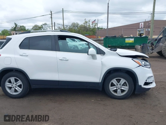 2020 Chevrolet Trax LT with VIN 3GNCJLSB9LL143621, listed as a IAAI auction lot 42253775 with 63,822 mi miles and . Bid and sale history available at DreamBid. Image 13.