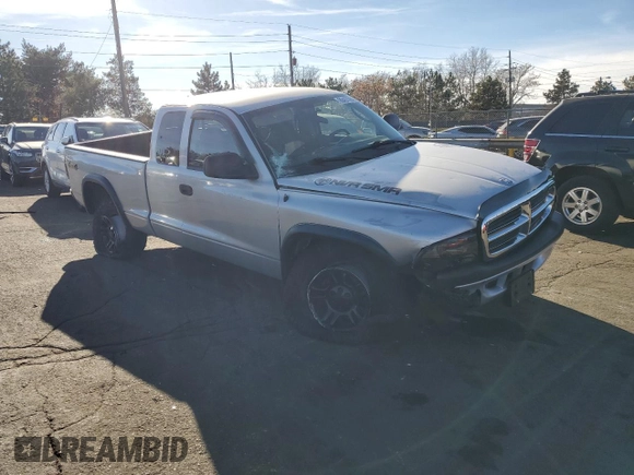 2004 Dodge Dakota Sport with VIN 1D7HG32N54S749241, listed as a Copart auction lot 86437084 with 94,879 mi miles and Salvage Title. Bid and sale history available at carsss.com. Image 4.